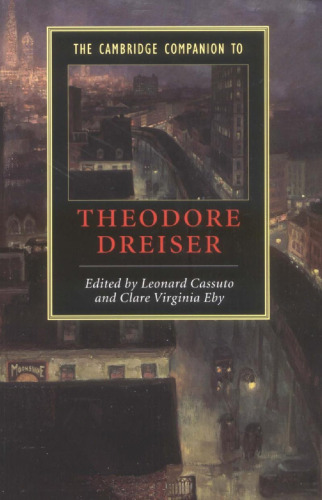 The Cambridge Companion to Theodore Dreiser