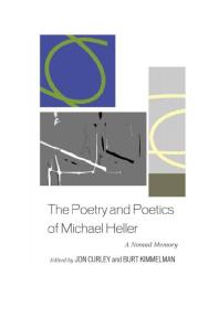 The Poetry and Poetics of Michael Heller: A Nomad Memory