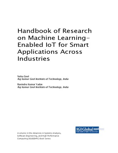 Handbook of Research on Machine Learning-Enabled IoT for Smart Applications Across Industries [by Team-IRA]