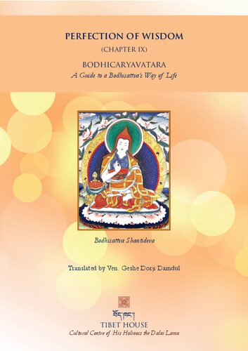 Perfection of wisdom (Chapter nine). Bodhicaryavatara: A guide to the bodhisattva’s way of life