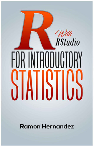 R with RStudio for Introductory Statistics