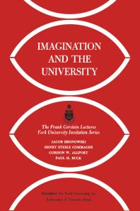 Imagination and the University