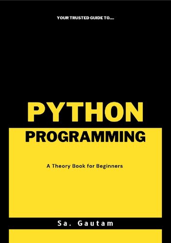 A Theory Book on Python Programming