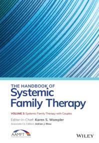 The Handbook of Systemic Family Therapy, Systemic Family Therapy with Couples