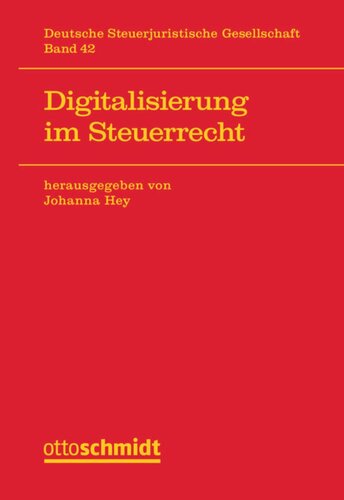 Digitalisierung im Steuerrecht