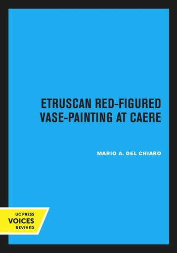 Etruscan Red-Figured Vase-Painting at Caere