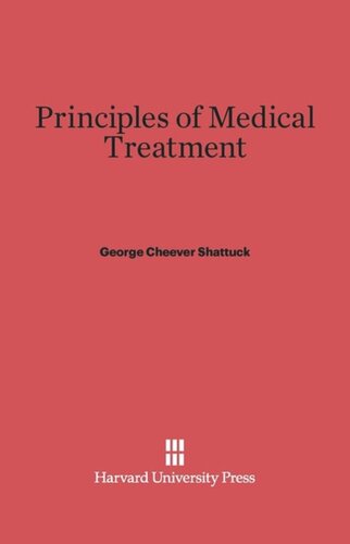 Principles of Medical Treatment: Sixth Edition, Revised and Enlarged