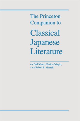 The Princeton Companion to Classical Japanese Literature