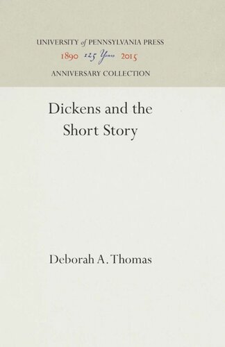 Dickens and the Short Story