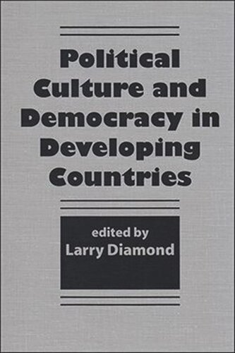 Political Culture and Democracy in Developing Countries