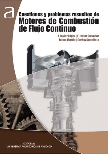 Cuestiones y problemas resueltos de motores de combustión de flujo continuo