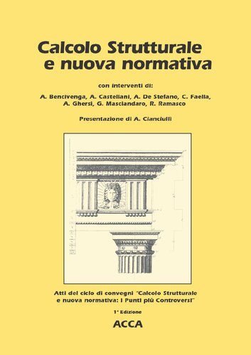 Calcolo Strutturale e nuova normativa