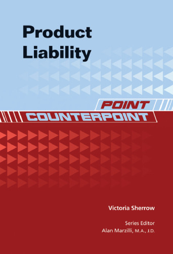 Product Liability (Point Counterpoint)