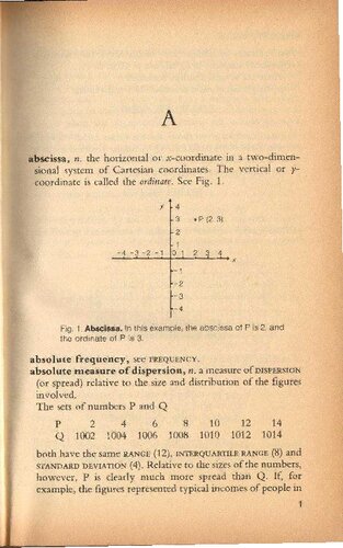 Collins Dictionary of Statistics