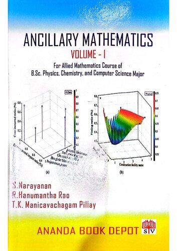 Ancillary Mathematics Volume - 1 For Allied Mathematics Course Of B.Sc Physics, Chemistry And Computer Science Major