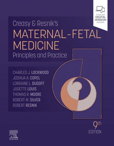 Creasy & Resnik’s MATERNAL - FETAL MEDICINE : Principles and Practice