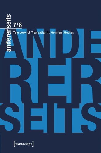 andererseits - Yearbook of Transatlantic German Studies: Vol. 7/8, 2018/19