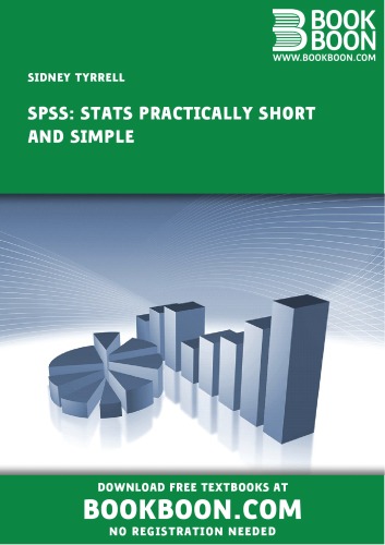 SPSS: Stats Practically Short and Simple