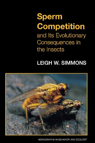 no 
Sperm competition and its evolutionary consequences in the insects