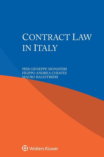 Contract Law in Italy