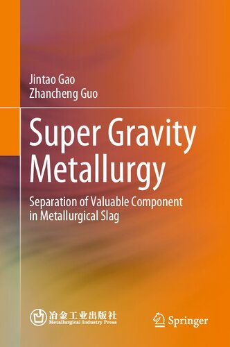 Super Gravity Metallurgy: Separation of Valuable Component in Metallurgical Slag