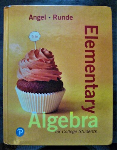 Elementary Algebra For College Students