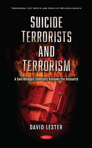 Suicide Terrorists and Terrorism:: A Suicidologist Critically Reviews the Research