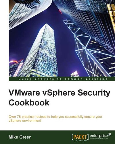 VMware vSphere Security Cookbook