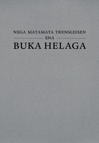 Nega Matamata Trensleisen Ena Buka Helaga