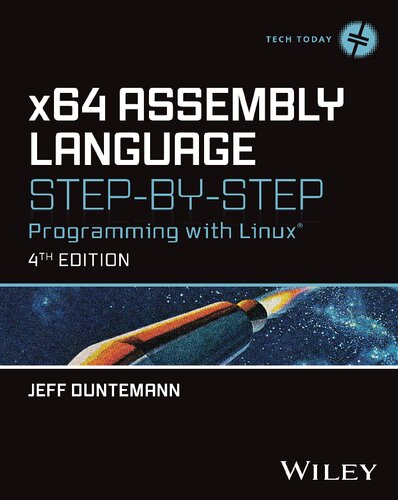 x64 Assembly Language Step-by-Step. Programming with Linux