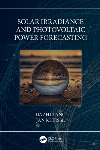 Solar Irradiance and Photovoltaic Power Forecasting (Energy Analytics)