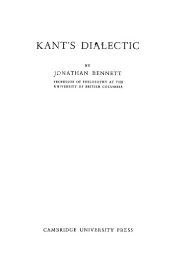 Kant's Dialectic