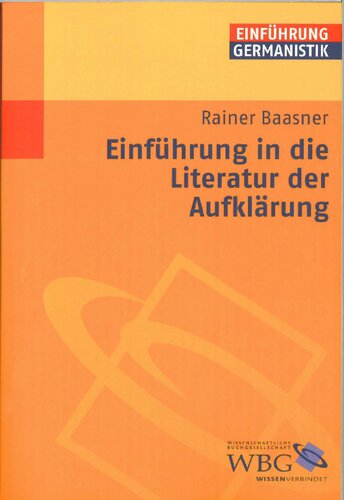 Einführung in die Literatur der Aufklärung