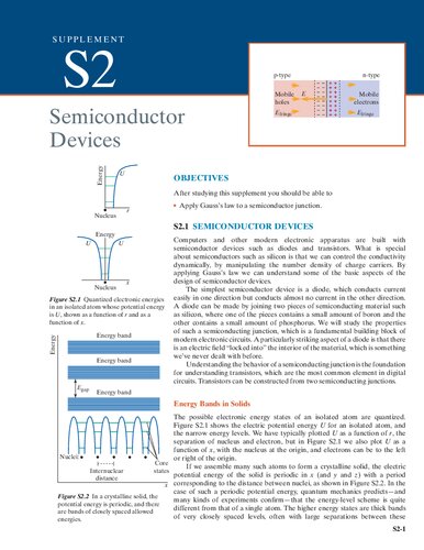 Matter and Interactions - Supplement 2 - Semiconductor Devices