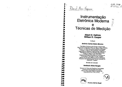 Instrumentação, Eletrônica Moderna e Técnicas de Medição