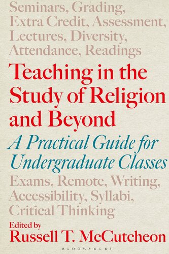 Teaching in the Study of Religion and Beyond: A Practical Guide for Undergraduate Classes