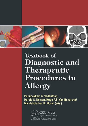 Textbook of Diagnostic and Therapeutic Procedures in Allergy