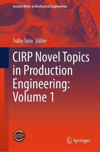 CIRP Novel Topics in Production Engineering