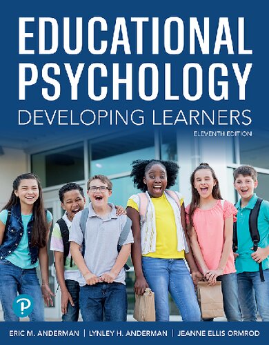 Educational Psychology Developing Learners