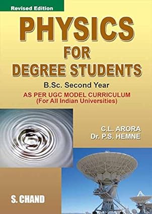 Physics For Degree Student B.Sc. Second Year