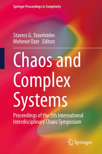 Chaos and Complex Systems: Proceedings of the 5th International Interdisciplinary Chaos Symposium (Springer Proceedings in Complexity)