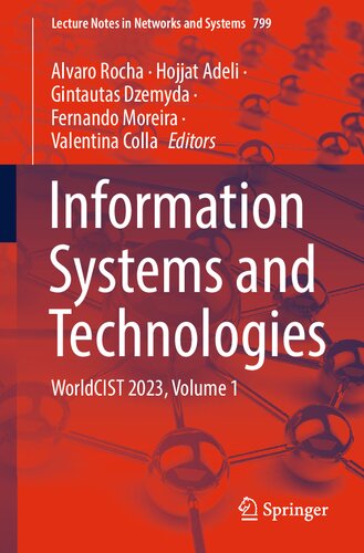 Information Systems and Technologies: WorldCIST 2023, Volume 1 (Lecture Notes in Networks and Systems, 799)