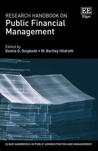 Research Handbook on Public Financial Management (Elgar Handbooks in Public Administration and Management)