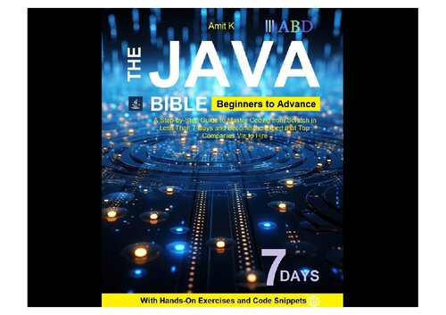 Java Beginners To Advance: Beginners to Advance Java Programming Simply Follow The Steps Course