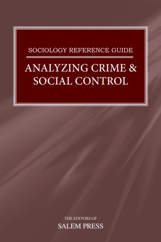 Analyzing Crime & Social Control ()