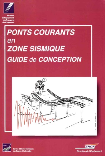 Ponts courants en zone sismique - guide conception