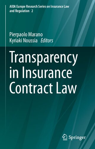 Transparency in Insurance Contract Law