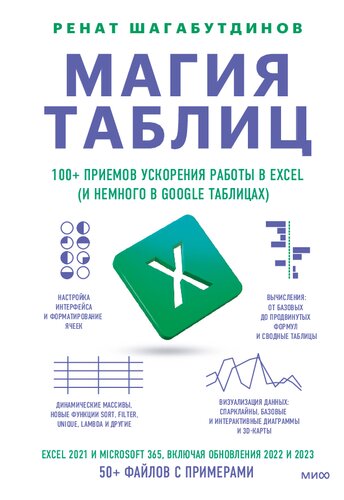 Магия таблиц. 100+ приемов ускорения работы в Excel (и немного в Google Таблицах)