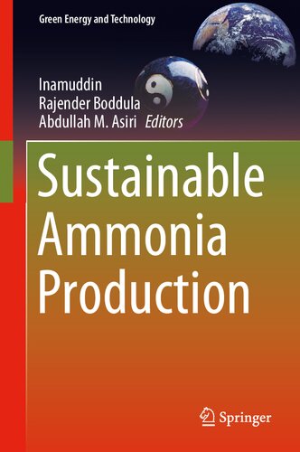 Sustainable Ammonia Production (Green Energy and Technology)