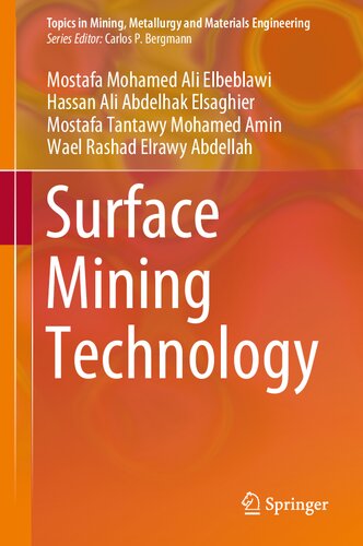 Surface Mining Technology (Topics in Mining, Metallurgy and Materials Engineering)